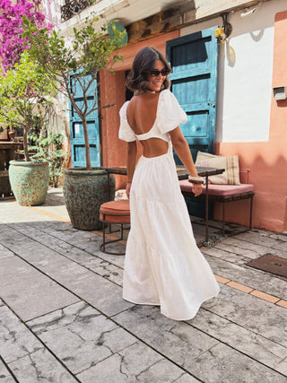 Robe VICKY blanc