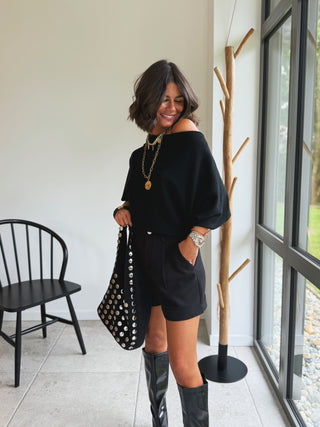 Pull  ANNA noir (Pré-commande)