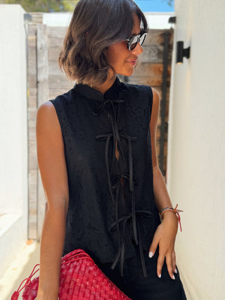 Blouse DENTELLE noir