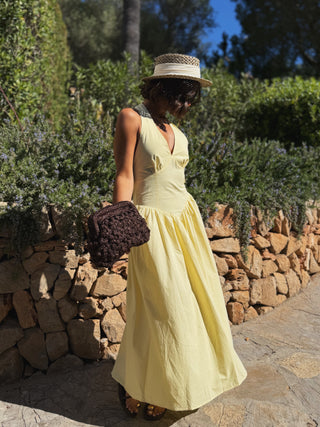 Robe BRIDGERTON jaune