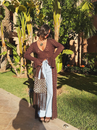 Sac BOHO chocolat