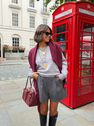 Pull LONDON gris