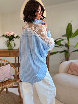 Chemise RAYÉE x DENTELLE