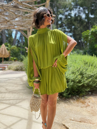 Combi-short BLOOM vert
