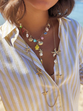 Chemise jaune SUMMER OF LOVE