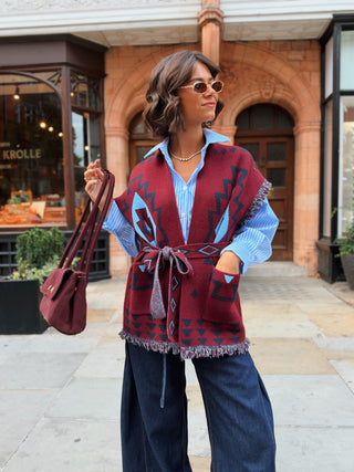 Gilet BATIK Bordeaux