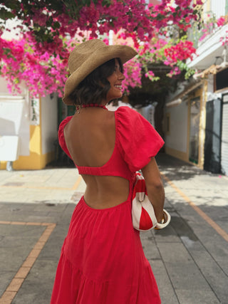 Robe VICKY rouge