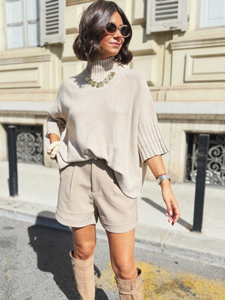 Short GASPARD taupe