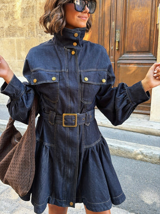 Robe DENIM BRUT patineuse