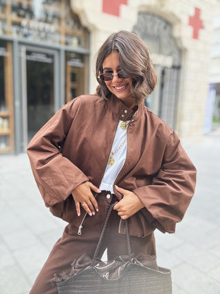 Veste GAB chocolat