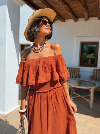 Robe MADRAGUE terracotta