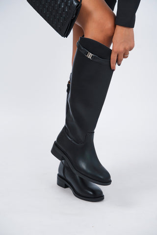 Bottes cavalière noir