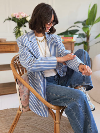 Blazer rayé