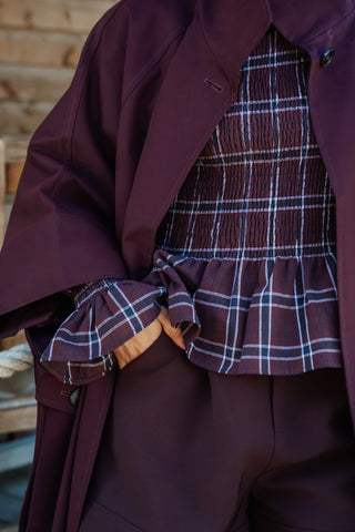 Trench CHARLES bordeaux