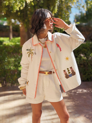 Veste avec ses broderies
