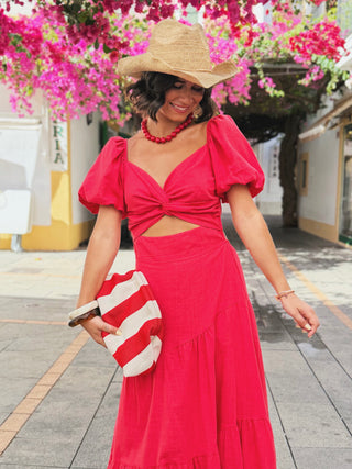 Collier CANDY rouge