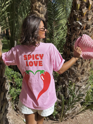 Tee-shirt SPICY rose