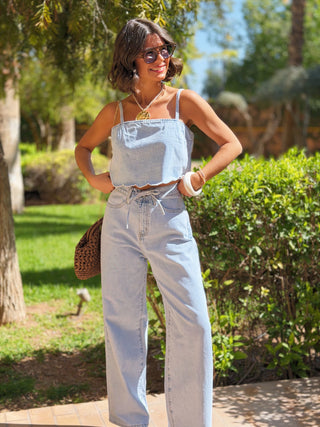 Top en JEAN court
