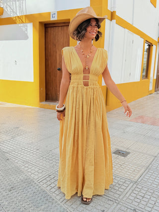 Robe ORA jaune (Pré-commande)