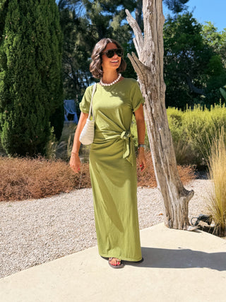 Robe TEE-SHIRT kaki