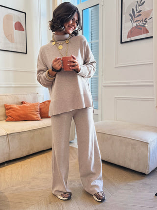 Ensemble SUNDAY taupe
