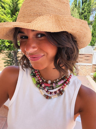 Collier NOMADES marron