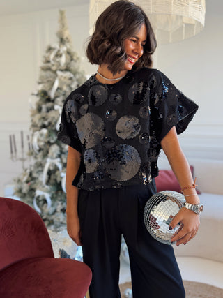 Top à paillettes SYDNEY