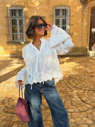 Blouse  DENTELLE (Pré-Commande)