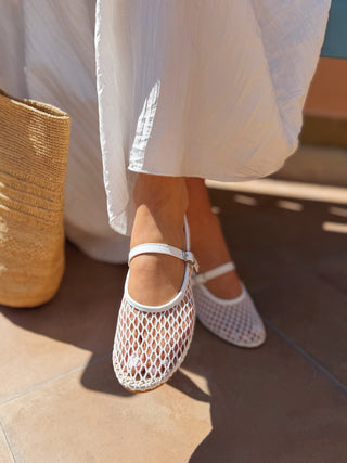 Ballerines IRIS blanc