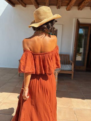 Robe MADRAGUE terracotta