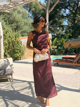 Robe MARY chocolat