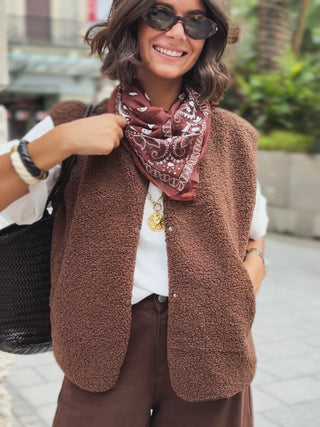 Veste SASHA chocolat