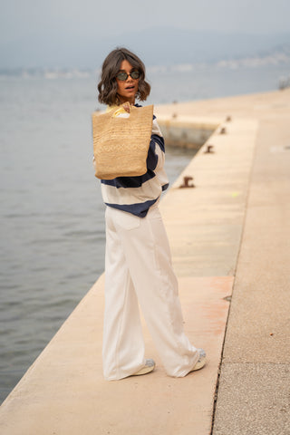 Panier SEAU en raphia