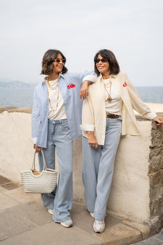 Chemise CAFÉ CLUB bleu