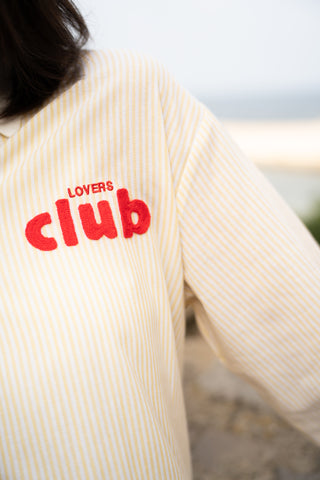 Chemise CAFÉ CLUB jaune
