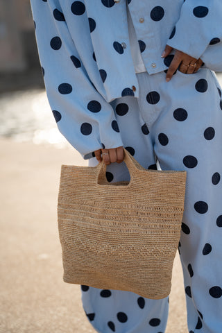 Pantalon POLKA DOTS bleu&marine
