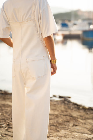 Salopette DENIM écru