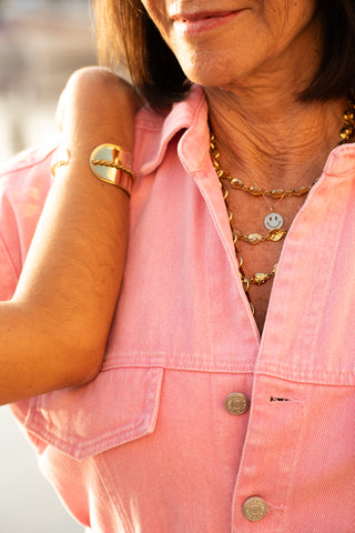 Combinaison DENIM rose