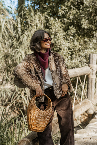 Veste fausse fourrure BAMBI