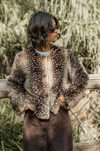 Veste fausse fourrure BAMBI