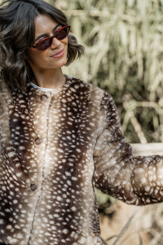 Veste fausse fourrure BAMBI