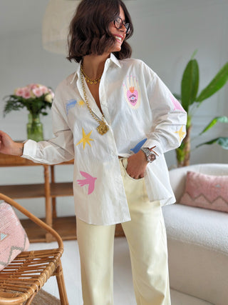 Jean DROIT jaune pâle