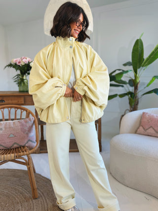 Veste RHODE jaune pâle