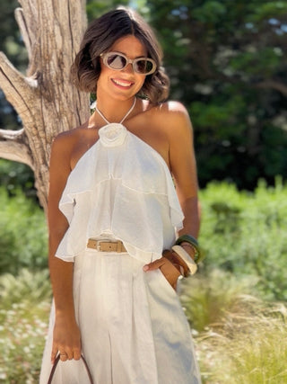 Top ROSIE blanc (Pré-commande)