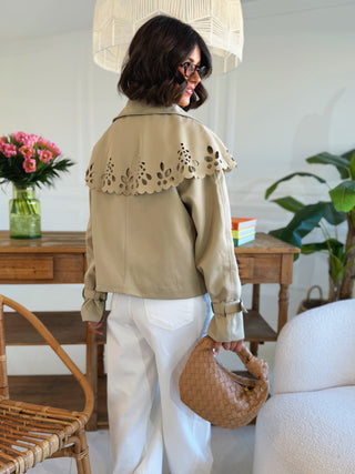 Trench FLORE beige