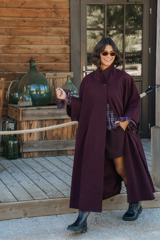 Trench CHARLES bordeaux