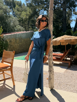 Robe TEE-SHIRT bleu