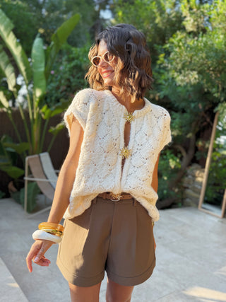 Short GASPARD moka