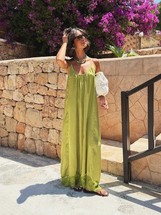 Robe JENNA vert