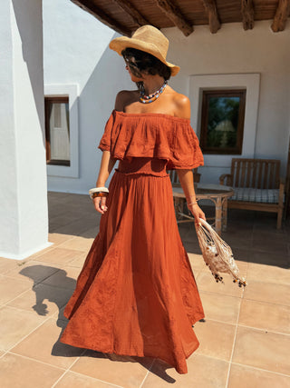 Robe MADRAGUE terracotta